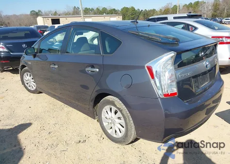 2013 Toyota Prius Plug-In из США, поврежденный, VIN JTDKN3DP2D3047456